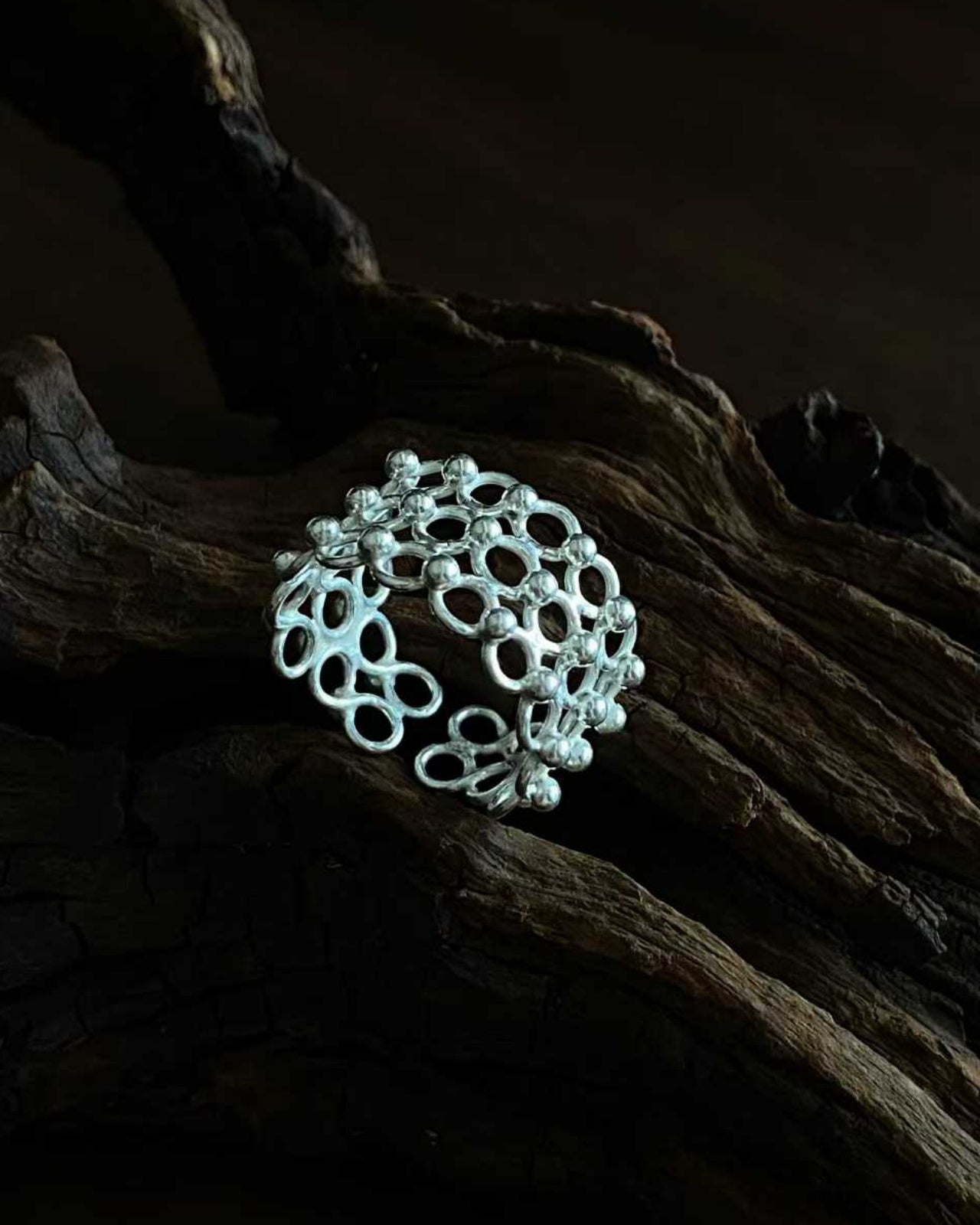 Blossoms-Cluster Bloom Ring