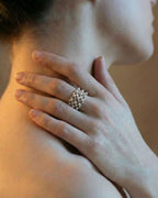 Blossoms-Cluster Bloom Ring