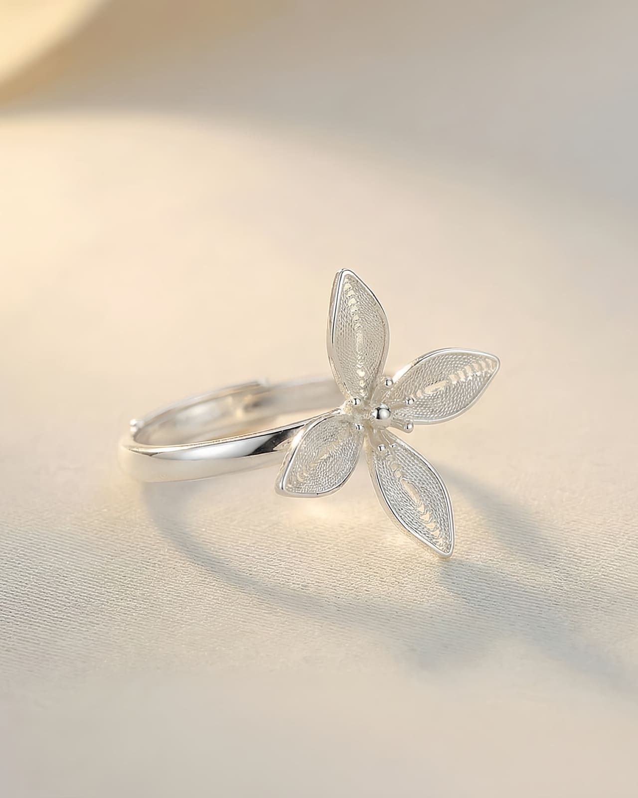 The Serendipity Ring-Handcrafted in Fine Filigree