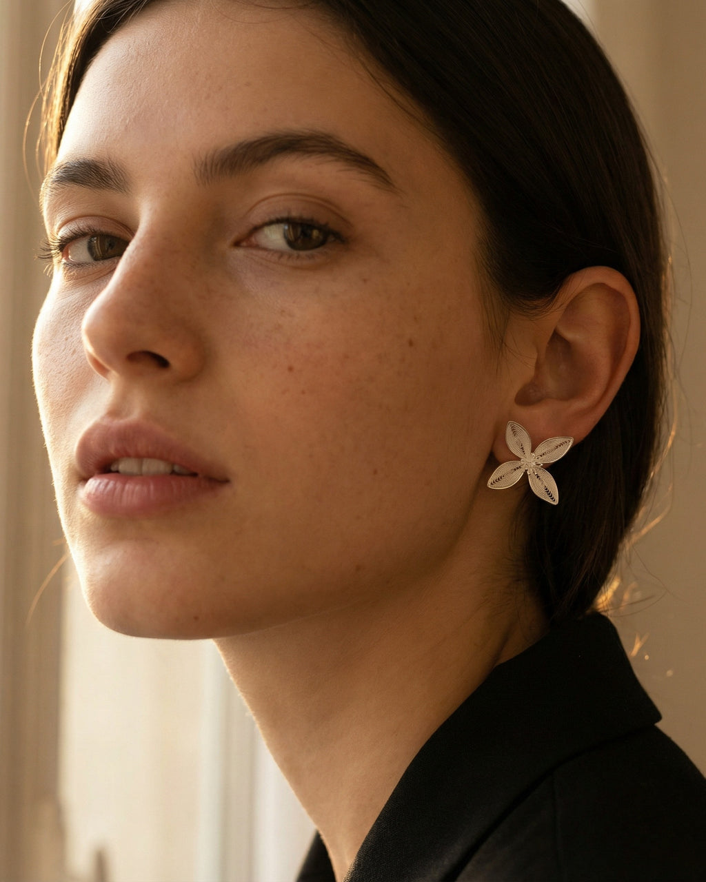 The Serendipity Earrings-Handcrafted in Fine Filigree