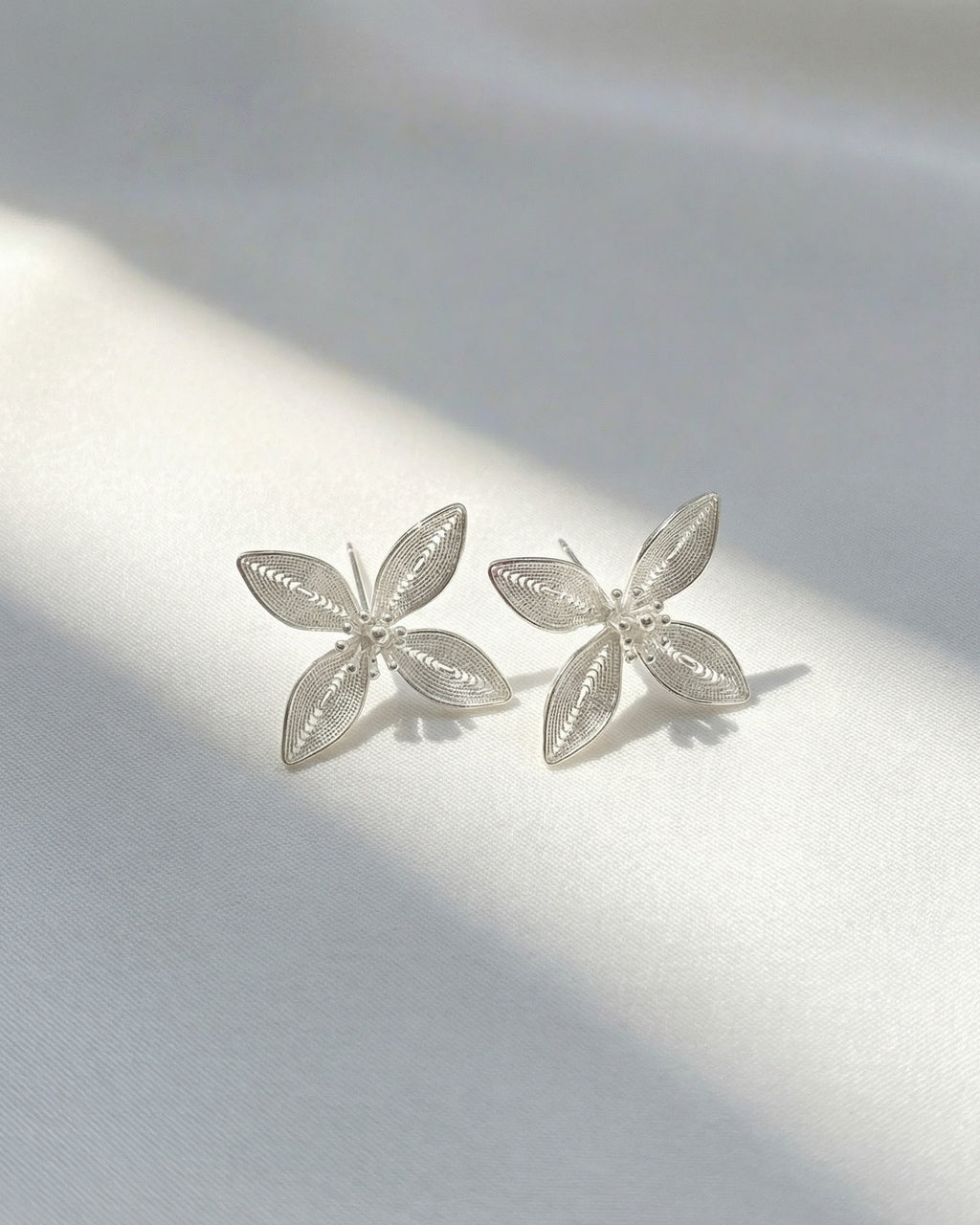 The Serendipity Earrings-Handcrafted in Fine Filigree