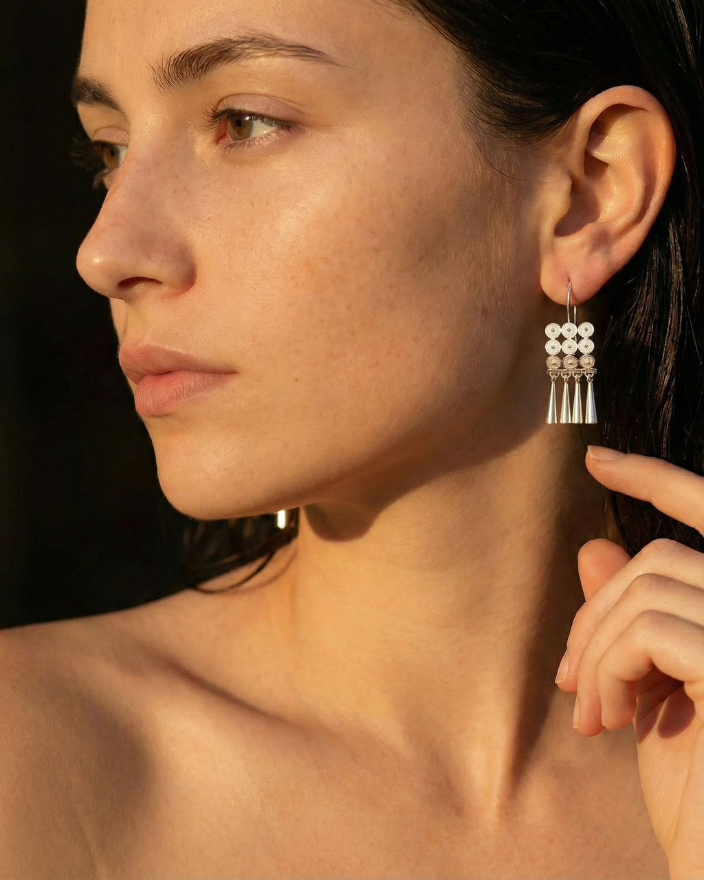 The Vortex Series-Vortex Chime Earrings