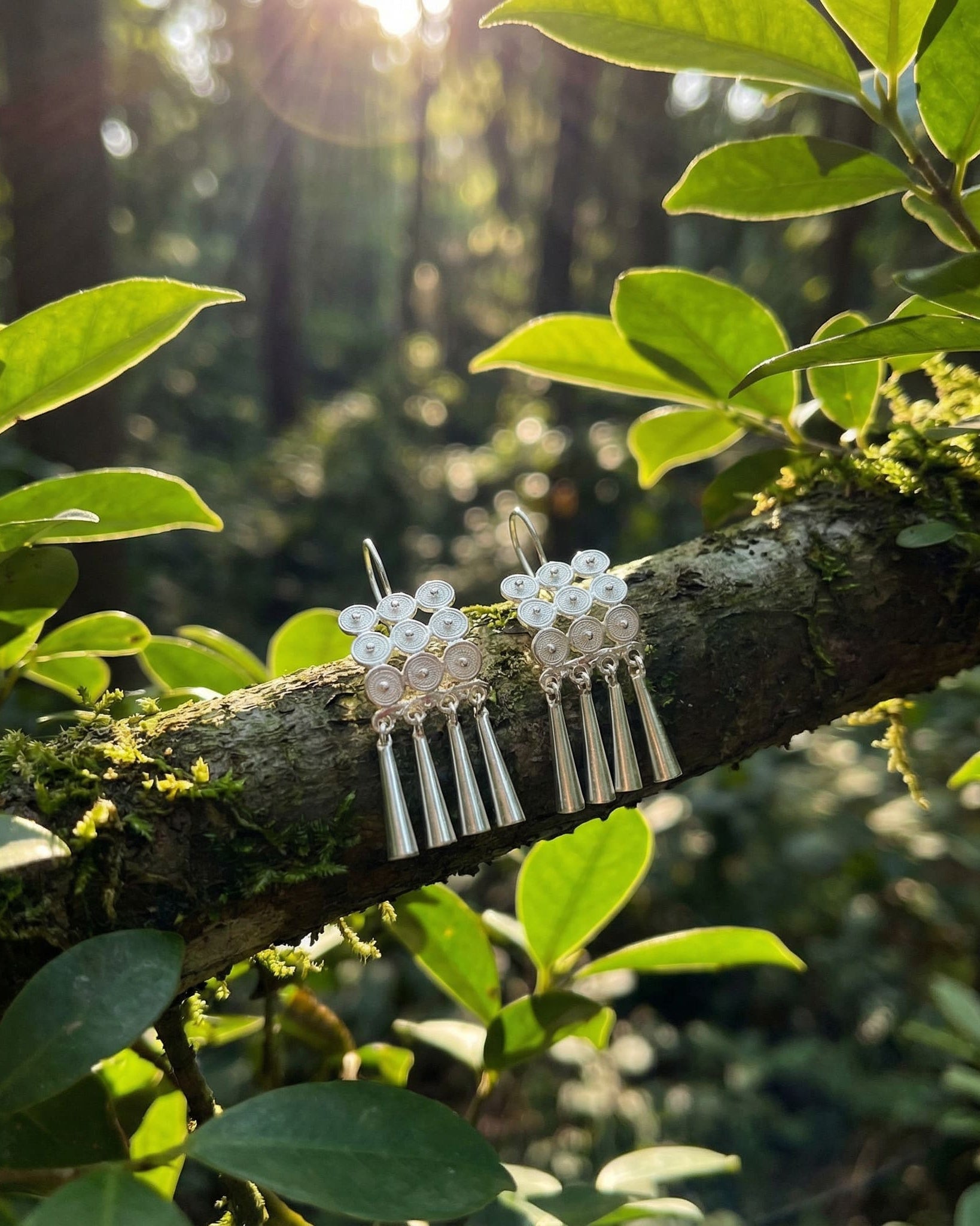 The Vortex Series-Vortex Chime Earrings
